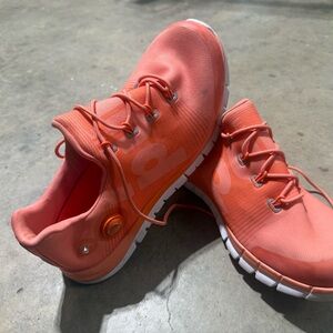 Reebok Women's Sneakers - Coral and White